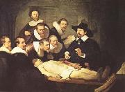 REMBRANDT Harmenszoon van Rijn, The Anatomy Lesson of Dr.Nicolaes Tulp (mk08)